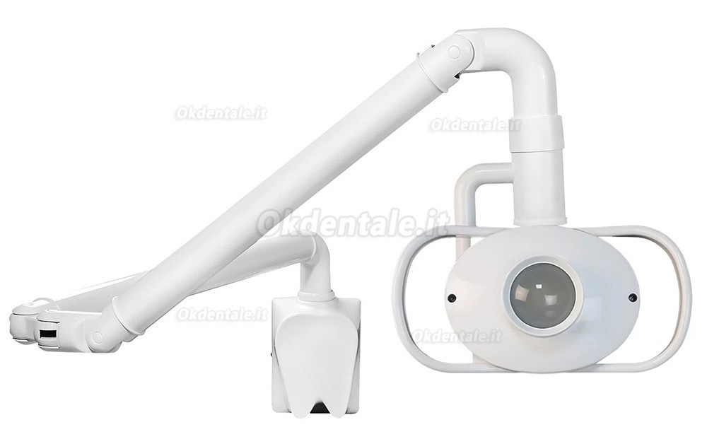 Lampade diagnostiche dentale e otorinolaringoiatrico (a parete) con braccio